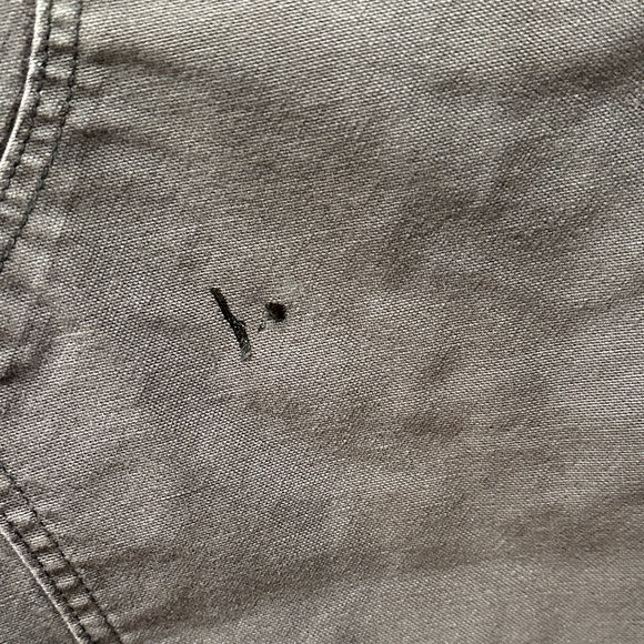 Men's Carhartt Charcoal Cargo Pants - Picture 2 of 8